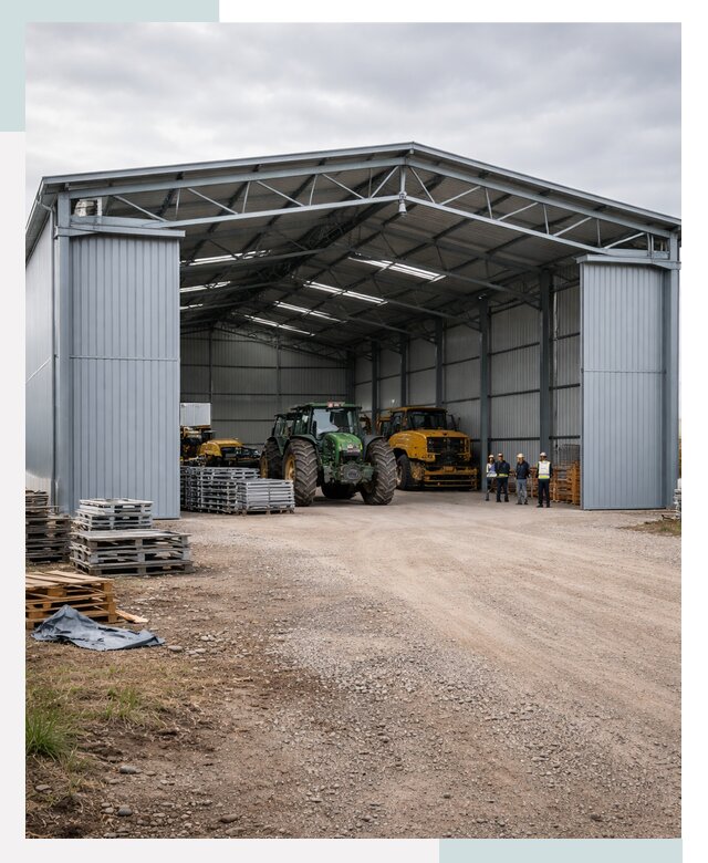 Ангары для сельхозтехники в Абакане от 20430 р. | СтальСтрой